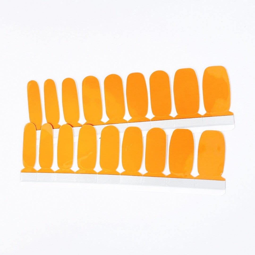 Apricot-Adult Nail Wraps-Outlined
