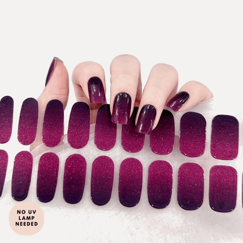 Berry Bliss-Gel Nail Strips-Outlined