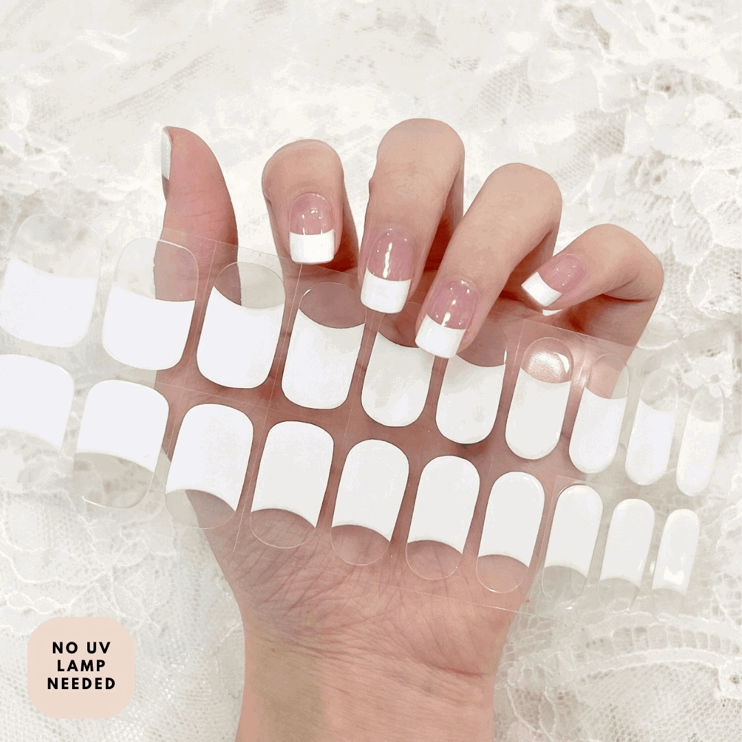 First Love (Transparent)-Gel Nail Strips-Outlined