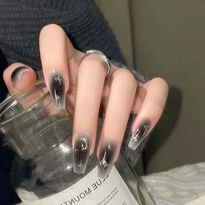 Midnight Eclipse - Press On Nails