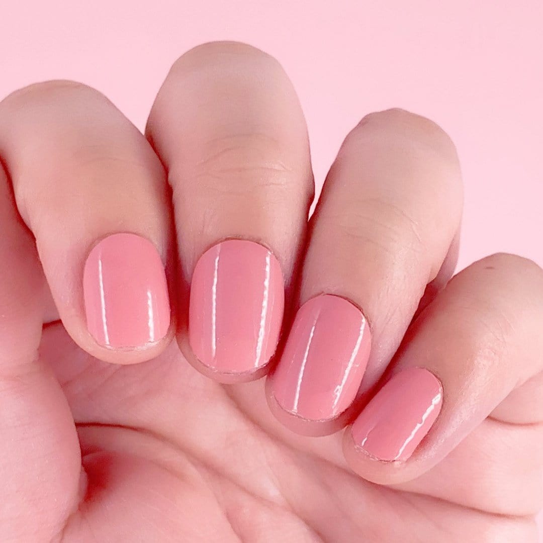 Papaya-Adult Nail Wraps-Outlined