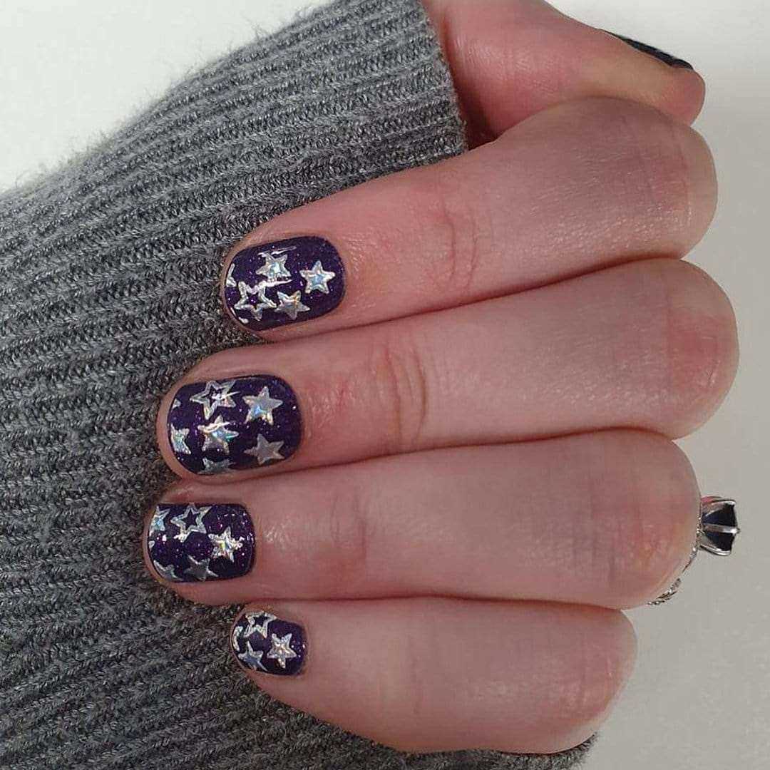 Star Something New (Transparent)-Adult Nail Wraps-Outlined
