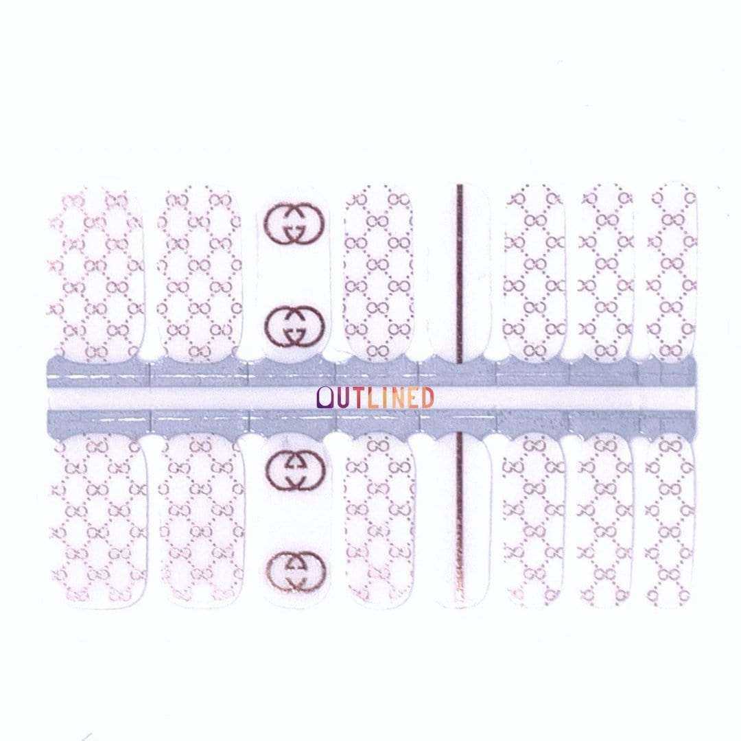 The Glamour-Adult Nail Wraps-Outlined