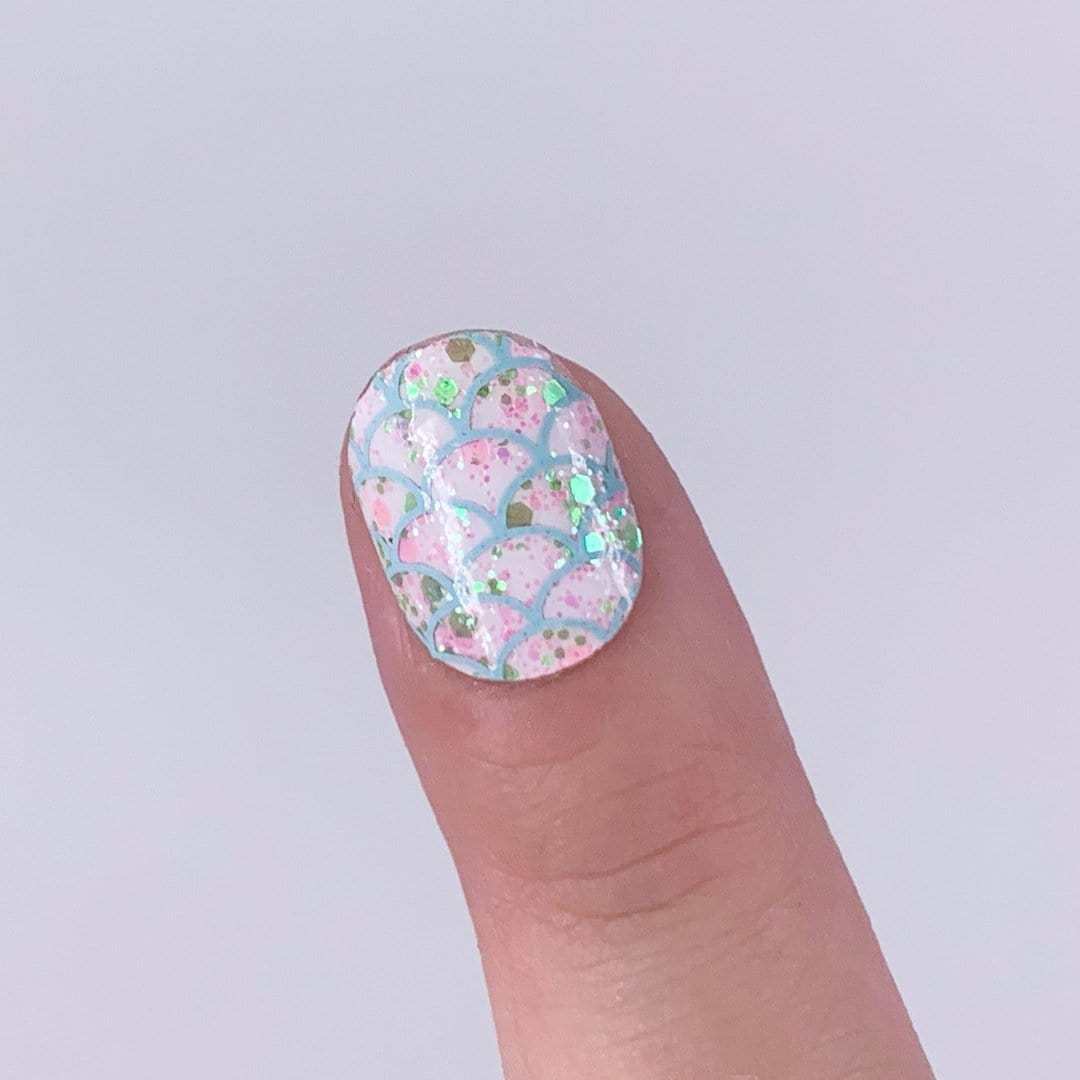 Atlantis-Adult Nail Wraps-Outlined