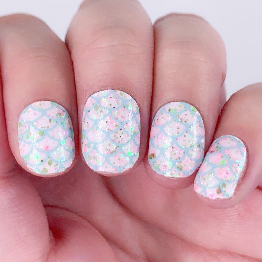 Atlantis-Adult Nail Wraps-Outlined