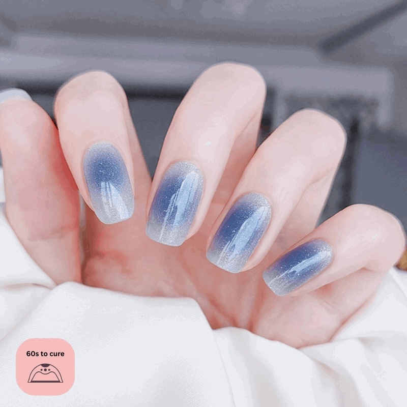 Azure Dreams-Semi Cured Gel Strips-Outlined