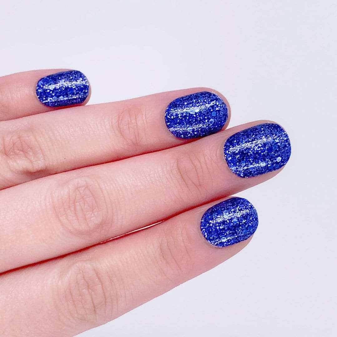 Blue Everything-Adult Nail Wraps-Outlined