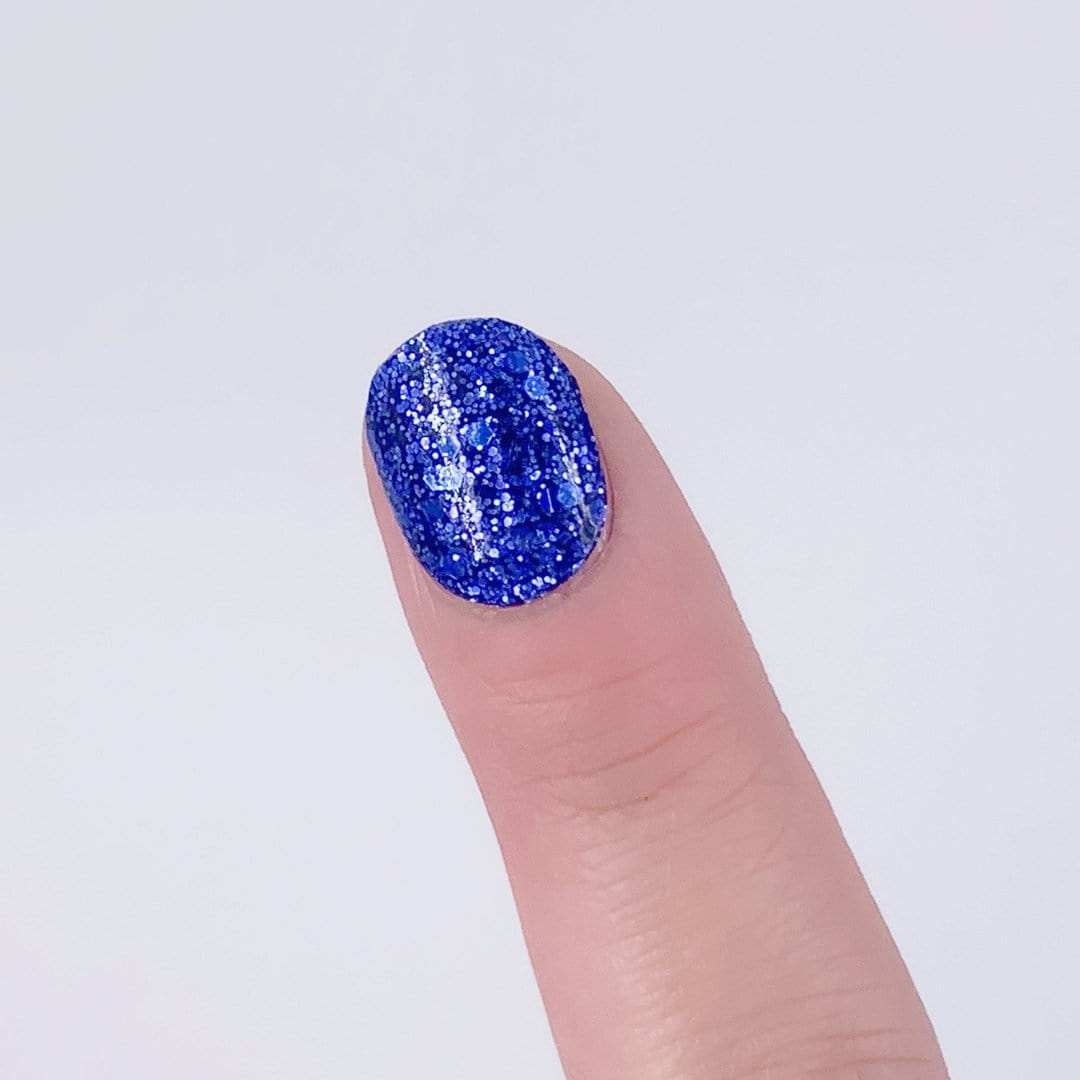 Blue Everything-Adult Nail Wraps-Outlined