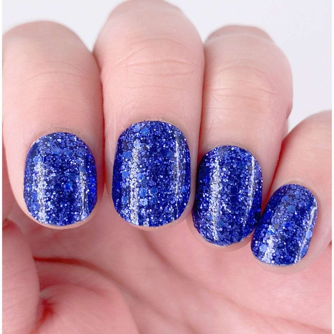 Blue Everything-Adult Nail Wraps-Outlined