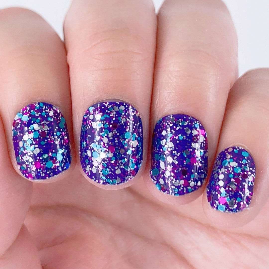Blue My Mind-Adult Nail Wraps-Outlined