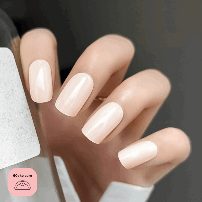 Blush Bloom-Semi Cured Gel Strips-Outlined
