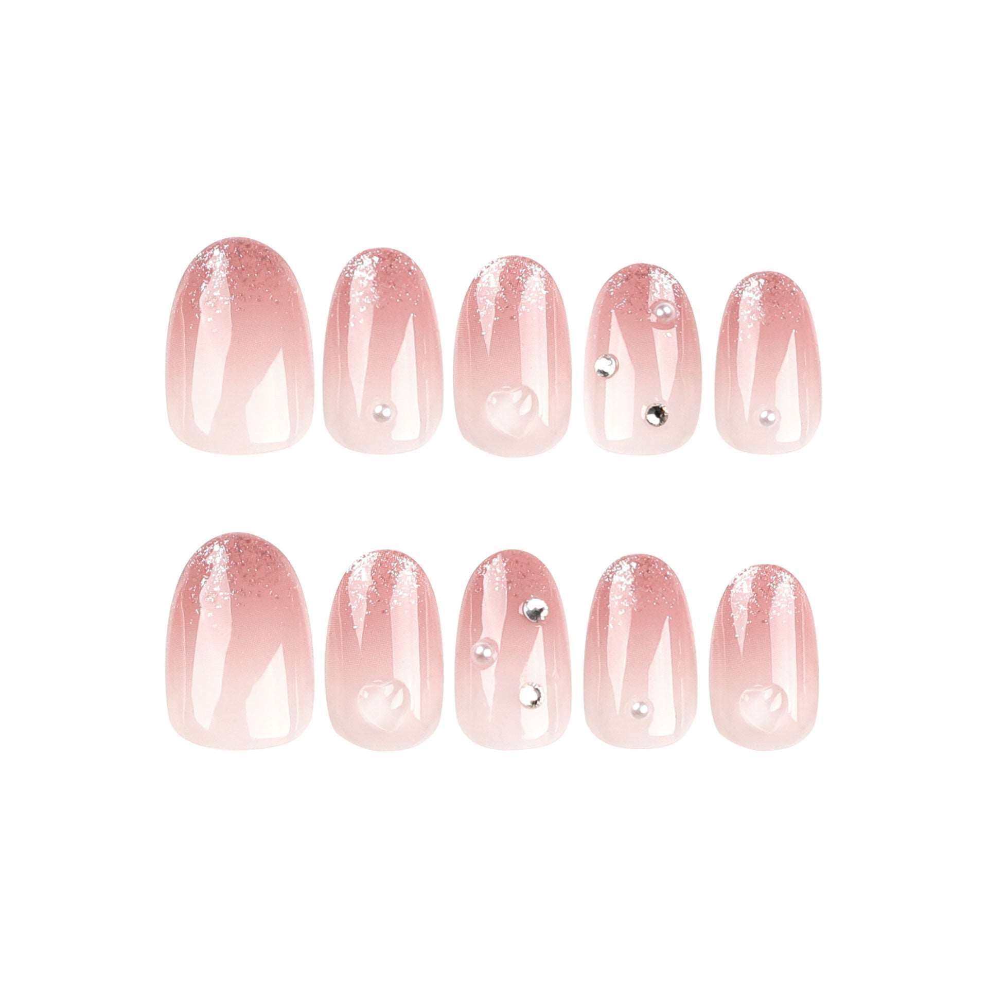 Blushing Romance - Press On Nails
