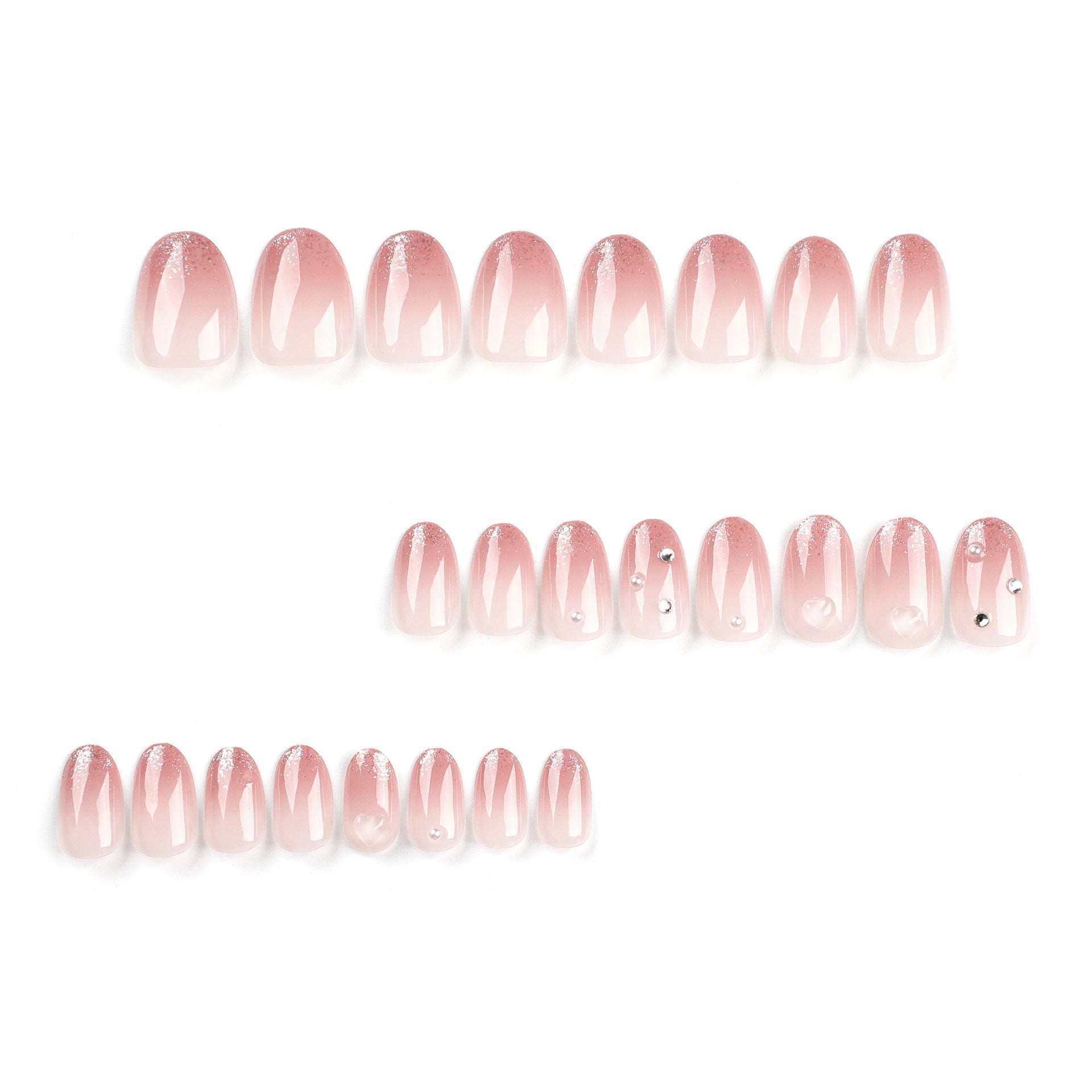 Blushing Romance - Press On Nails