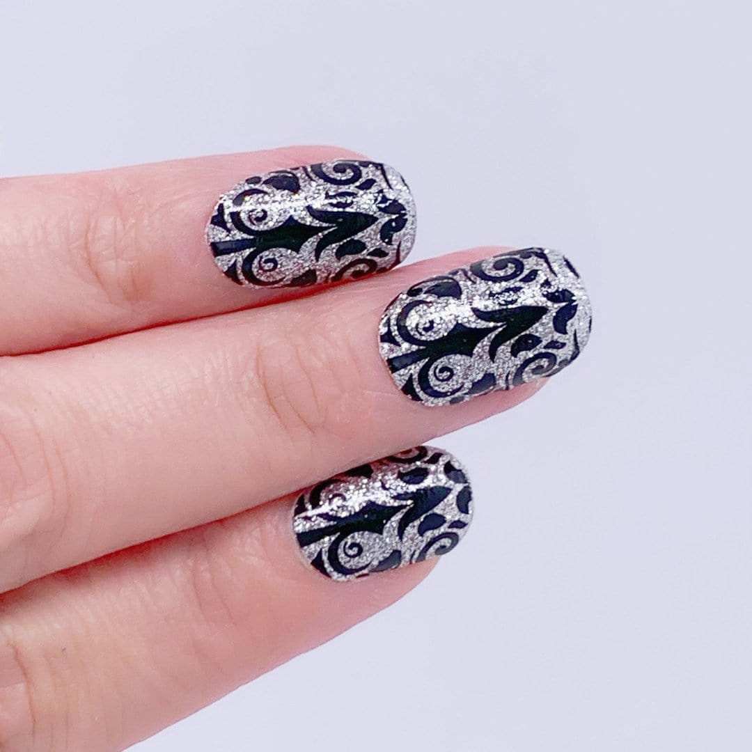 Boho-Adult Nail Wraps-Outlined