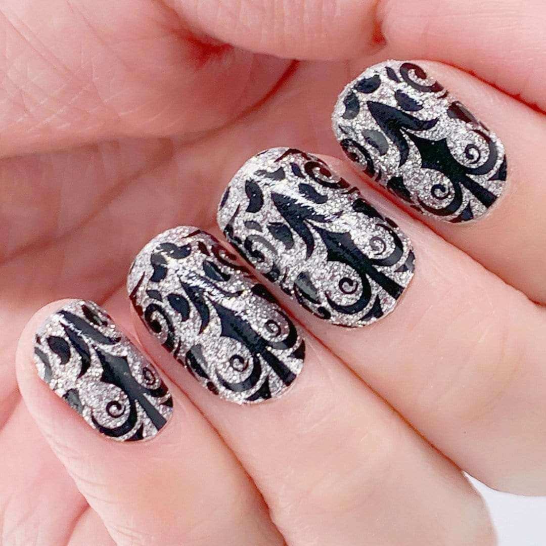 Boho-Adult Nail Wraps-Outlined