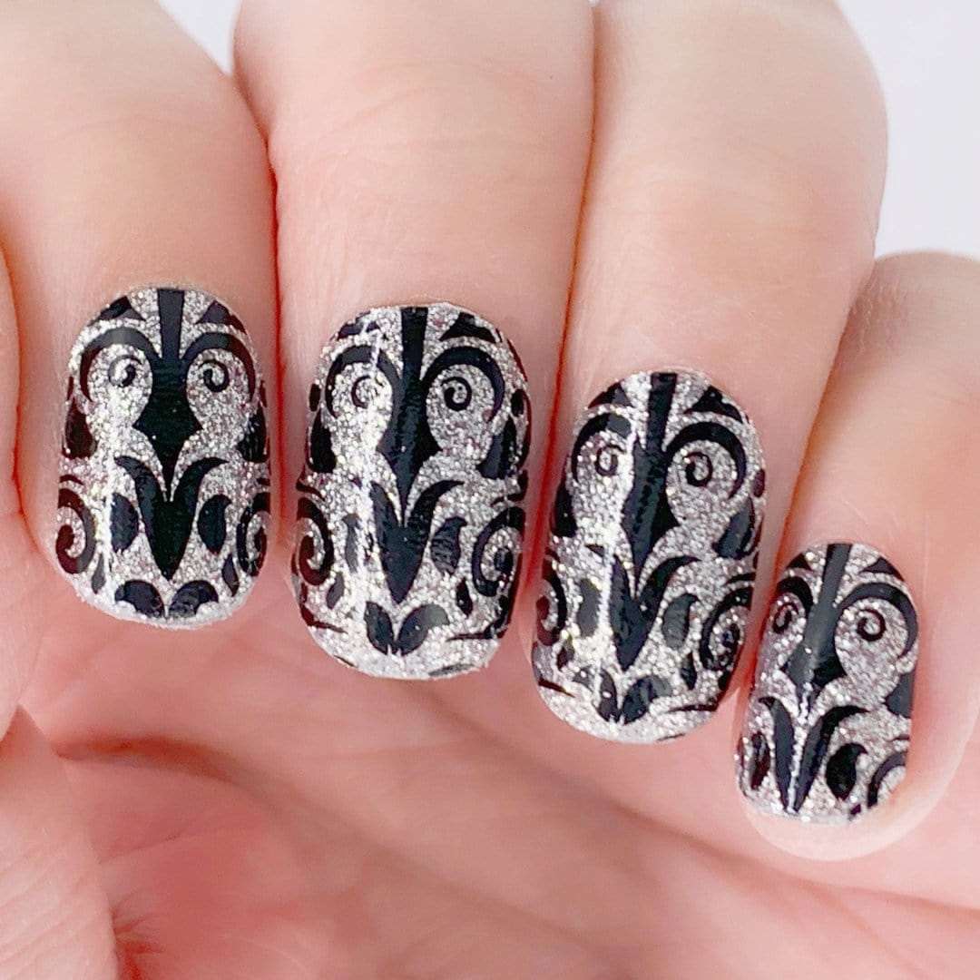 Boho-Adult Nail Wraps-Outlined