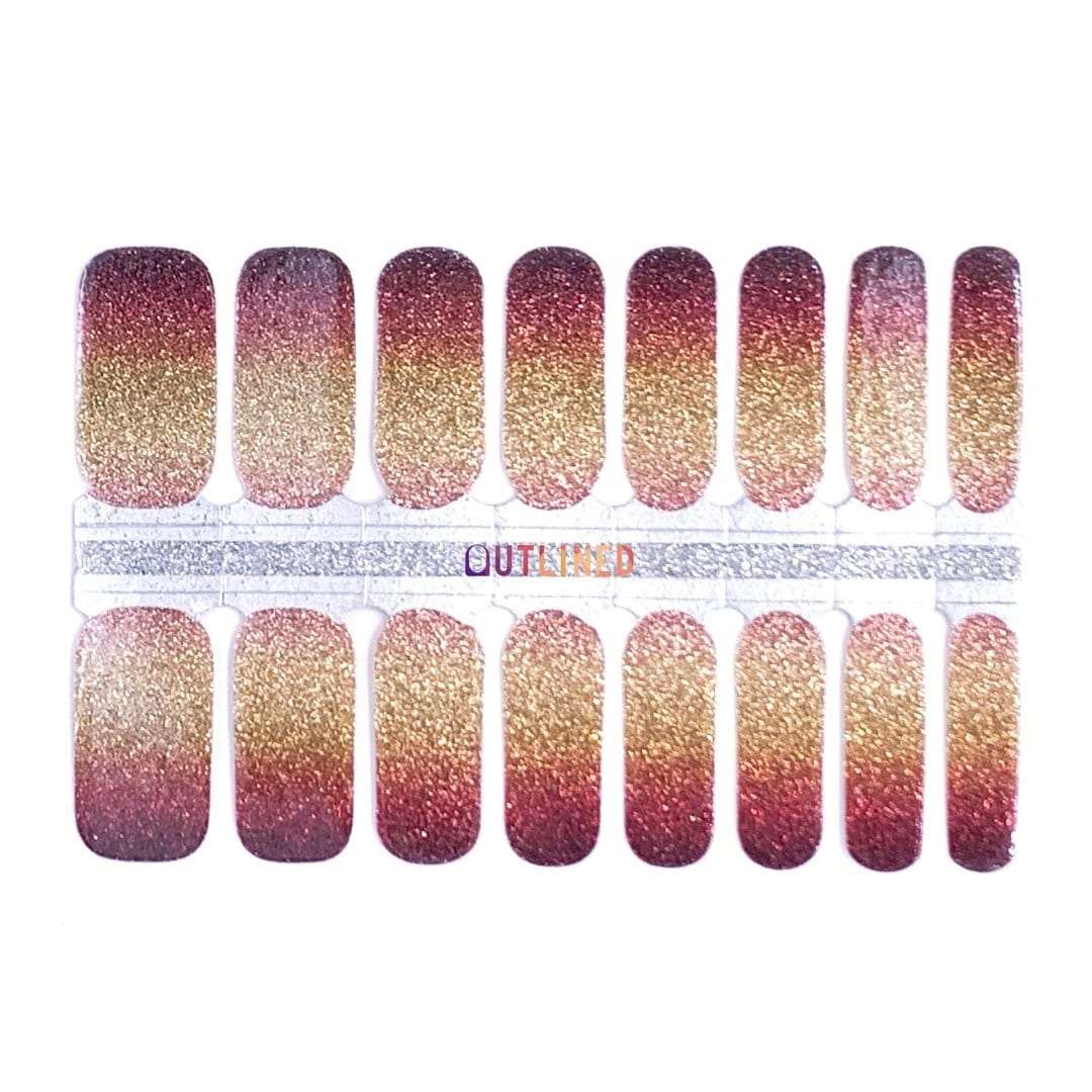 Cameo-Adult Nail Wraps-Outlined