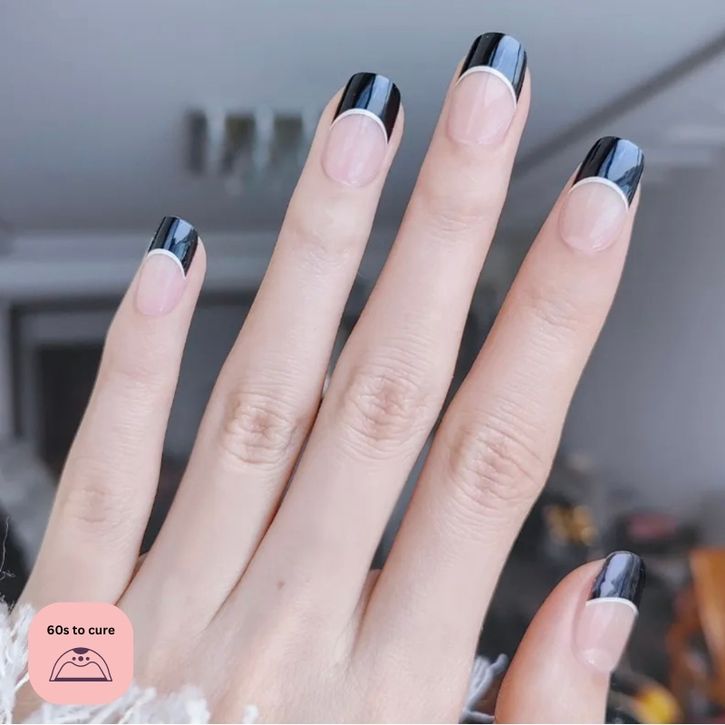 Classic Edge - Outlined Semi Cured Gel Nail Strips