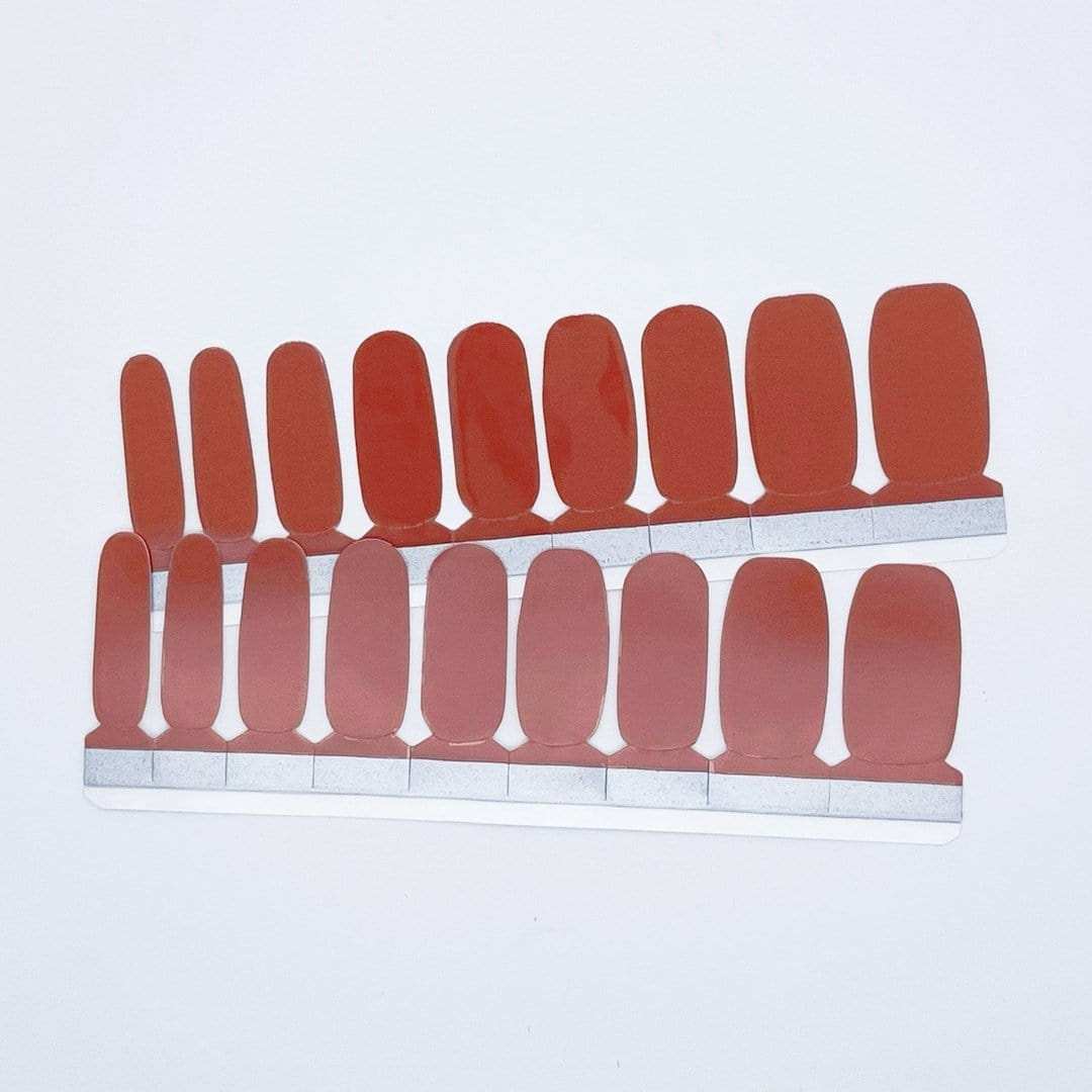 Copper Top-Adult Nail Wraps-Outlined
