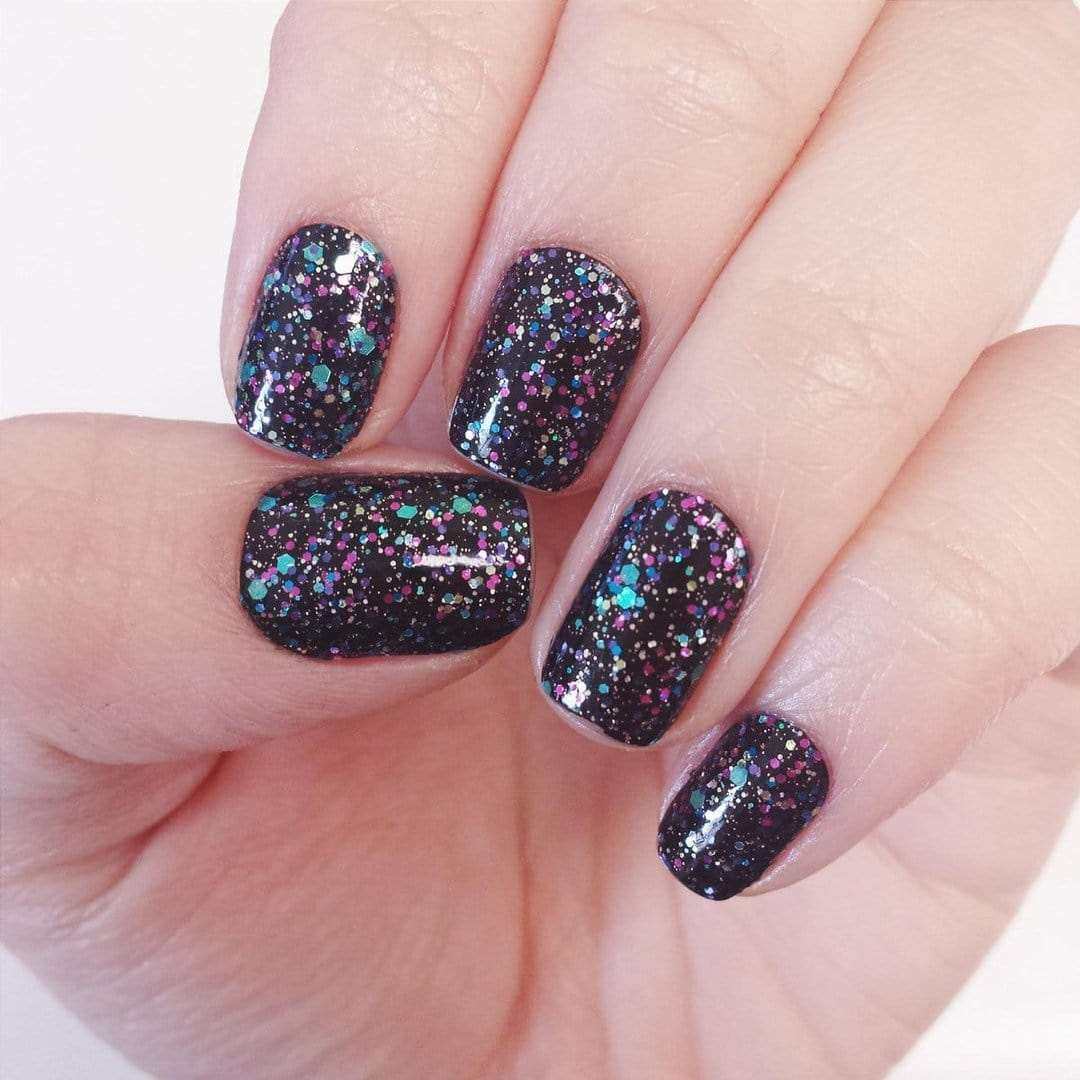 Cosmos-Adult Nail Wraps-Outlined