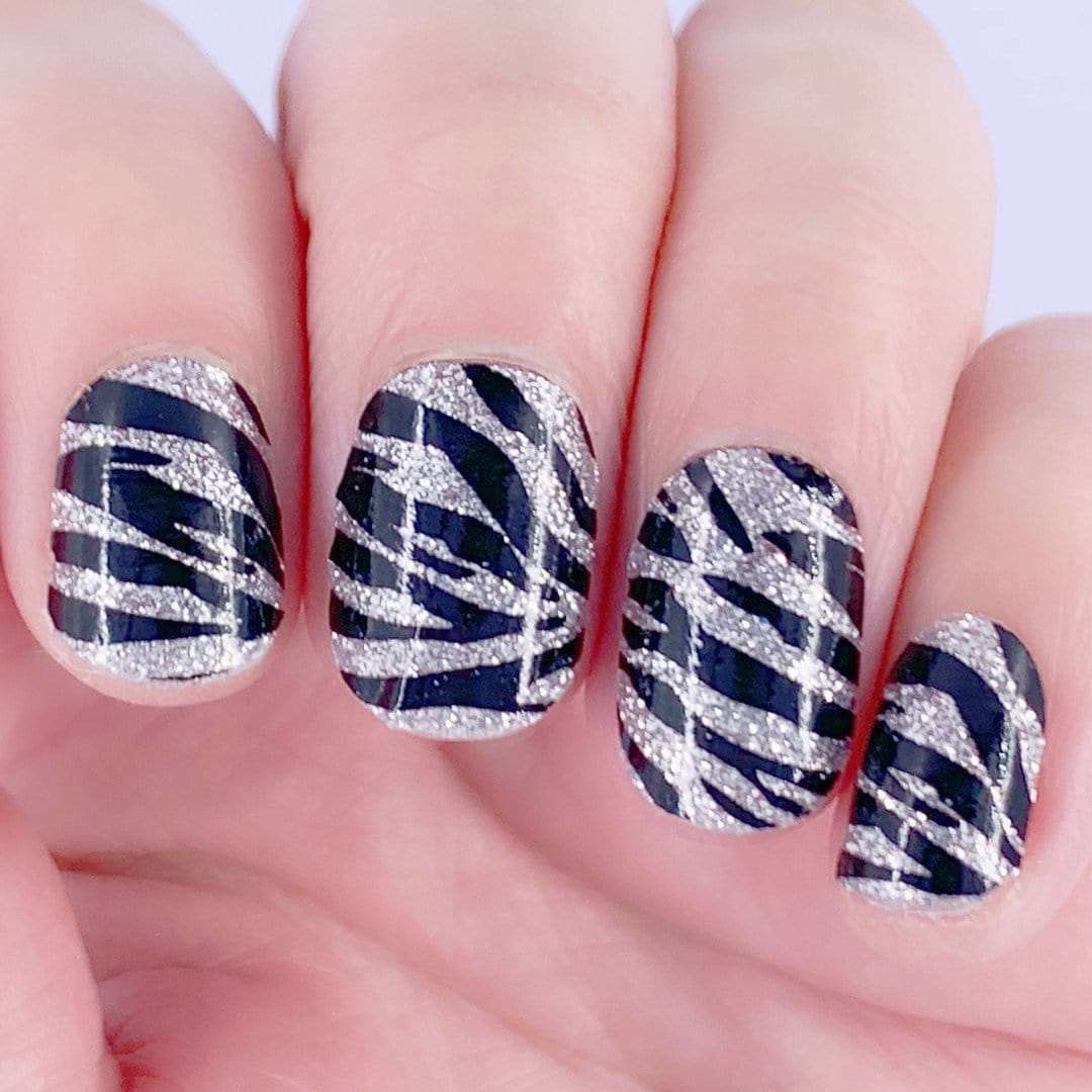 Crossing-Adult Nail Wraps-Outlined