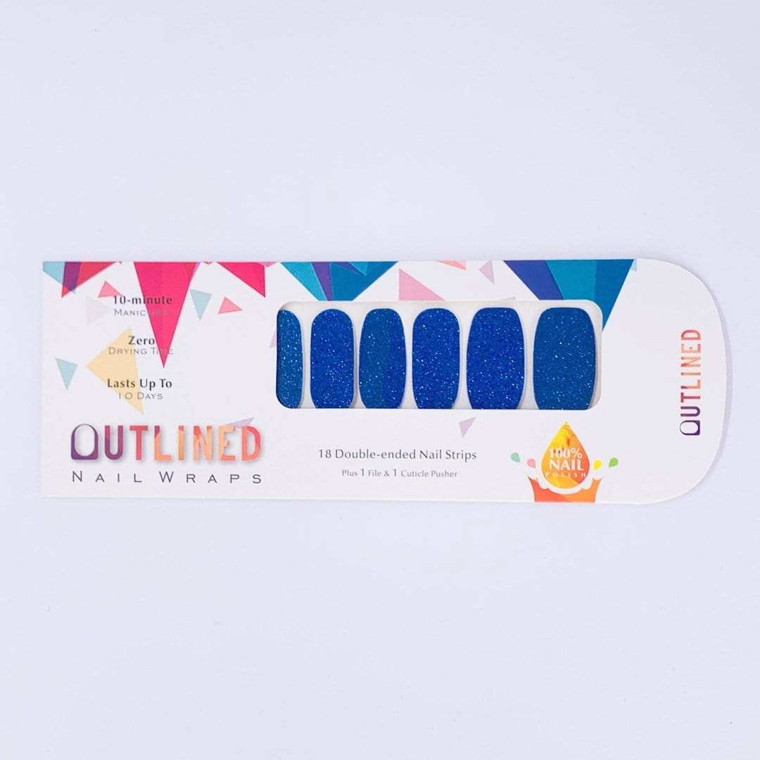 Dance Party-Adult Nail Wraps-Outlined
