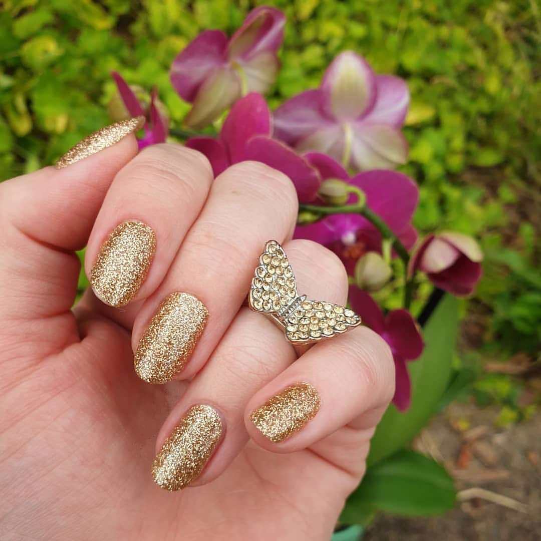 Goldissima-Adult Nail Wraps-Outlined
