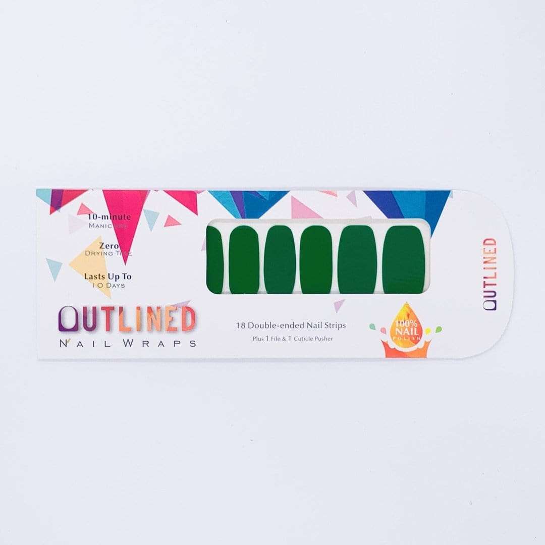 Greenland-Adult Nail Wraps-Outlined