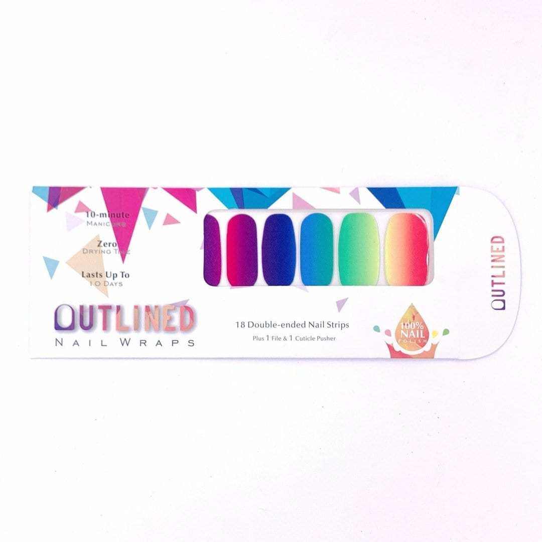 Here to Eternity-Adult Nail Wraps-Outlined