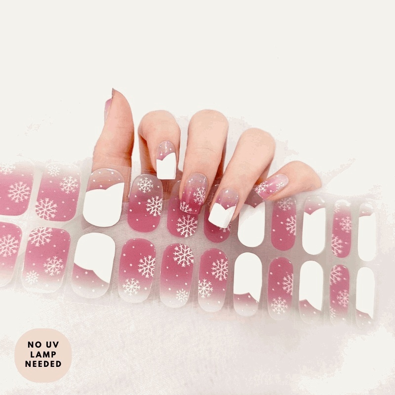 Holly Jolly-Gel Nail Strips-Outlined