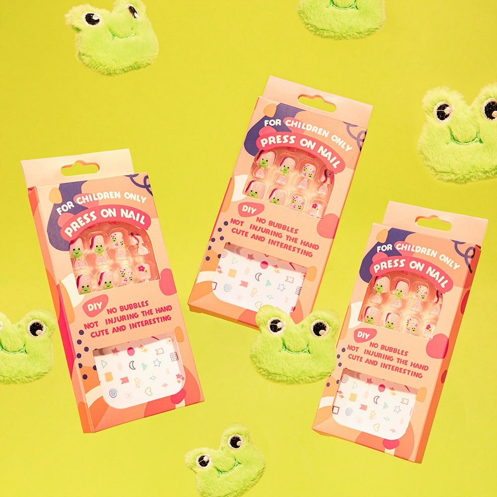 Hoppy Bloom - Kids Press On Nails