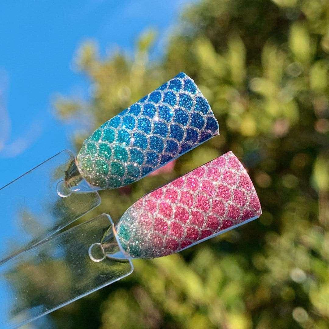 Into the Deep-Adult Nail Wraps-Outlined