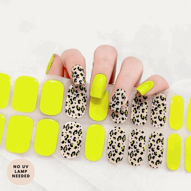 Jungle Glamour-Gel Nail Strips-Outlined