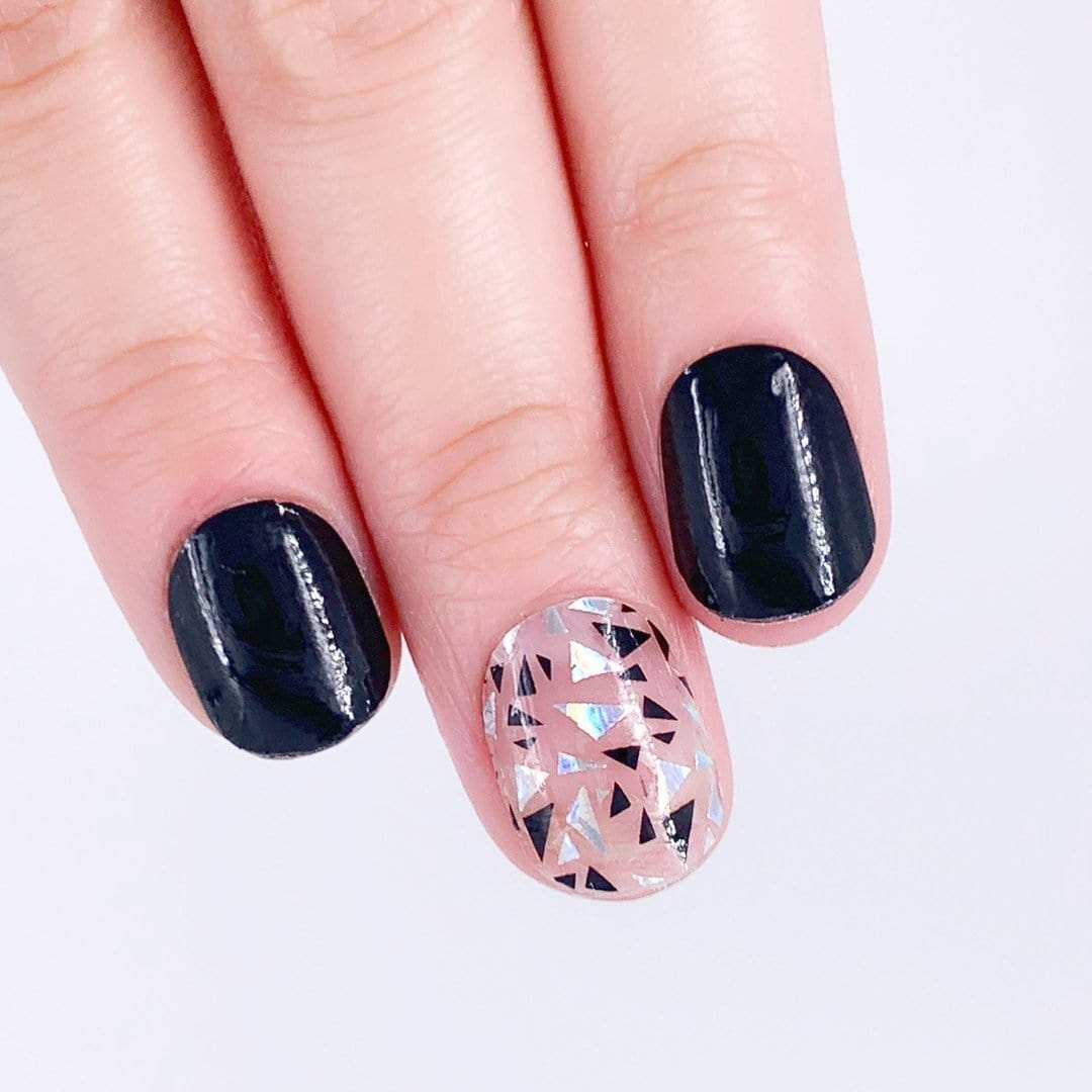 Licorice-Adult Nail Wraps-Outlined