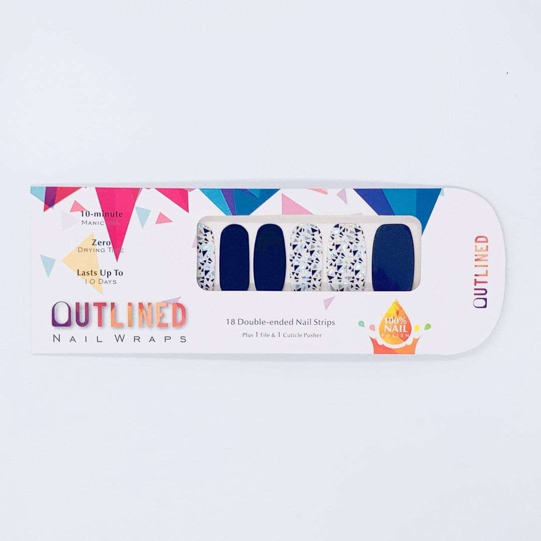 Licorice-Adult Nail Wraps-Outlined