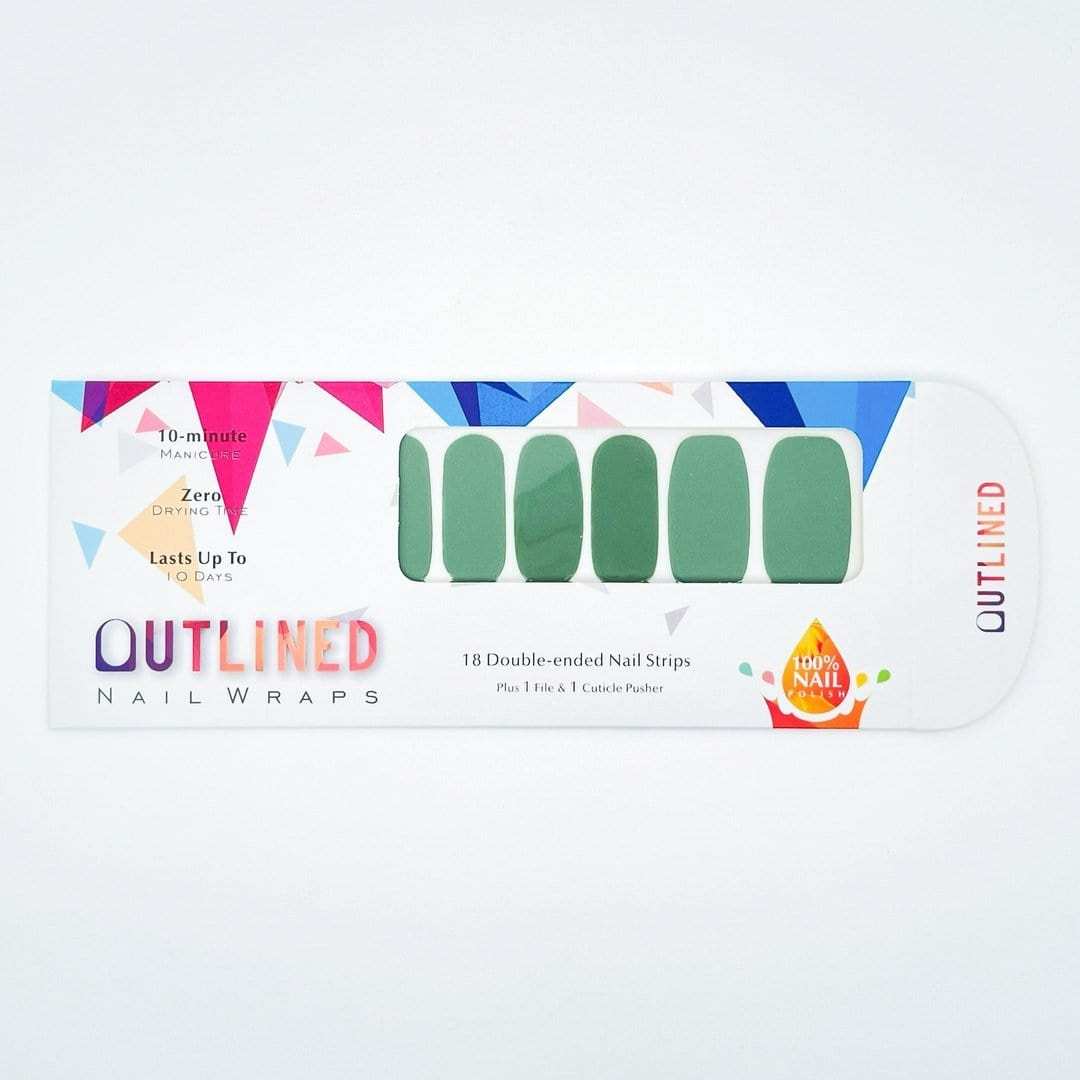 Lucky One-Adult Nail Wraps-Outlined