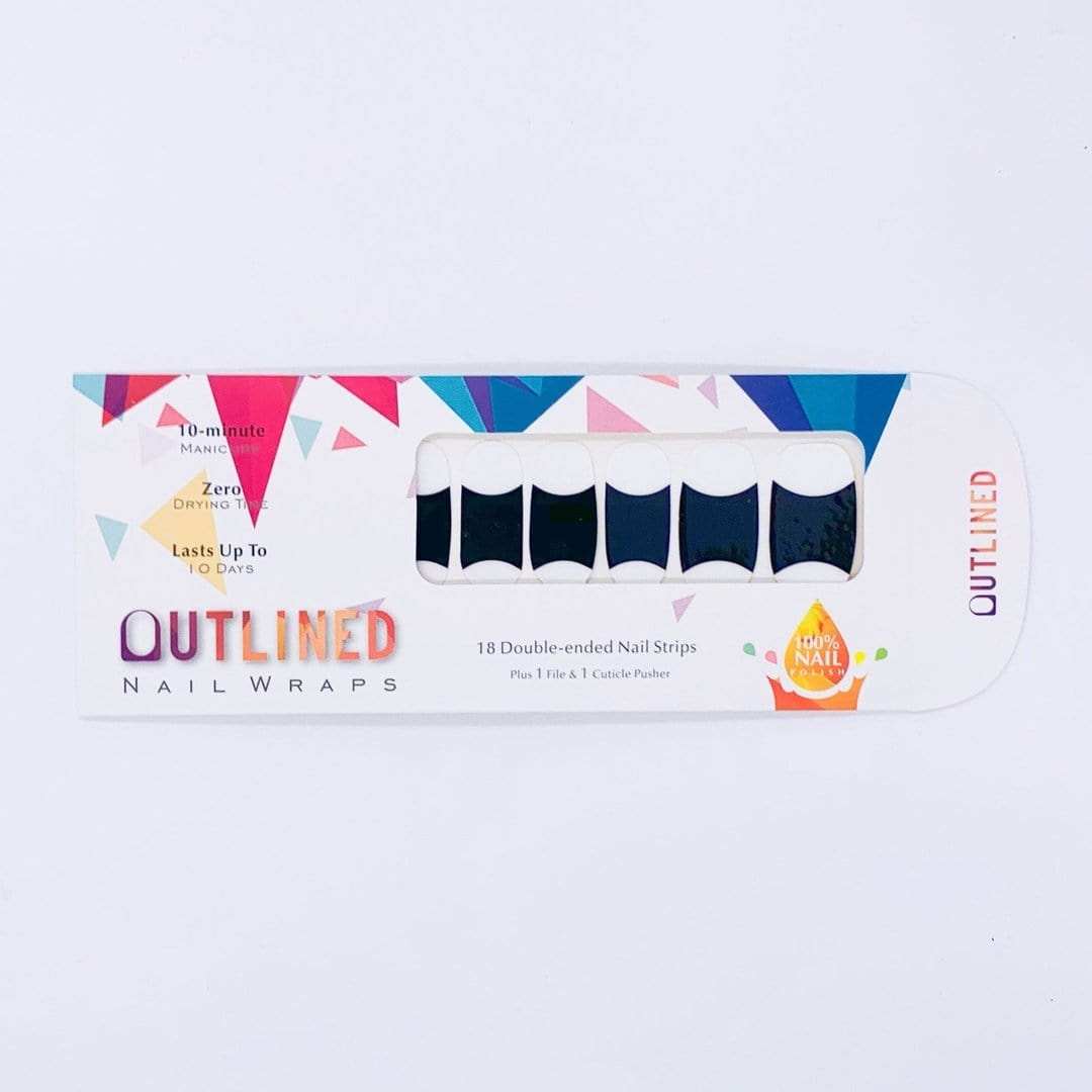 Luna (Transparent)-Adult Nail Wraps-Outlined