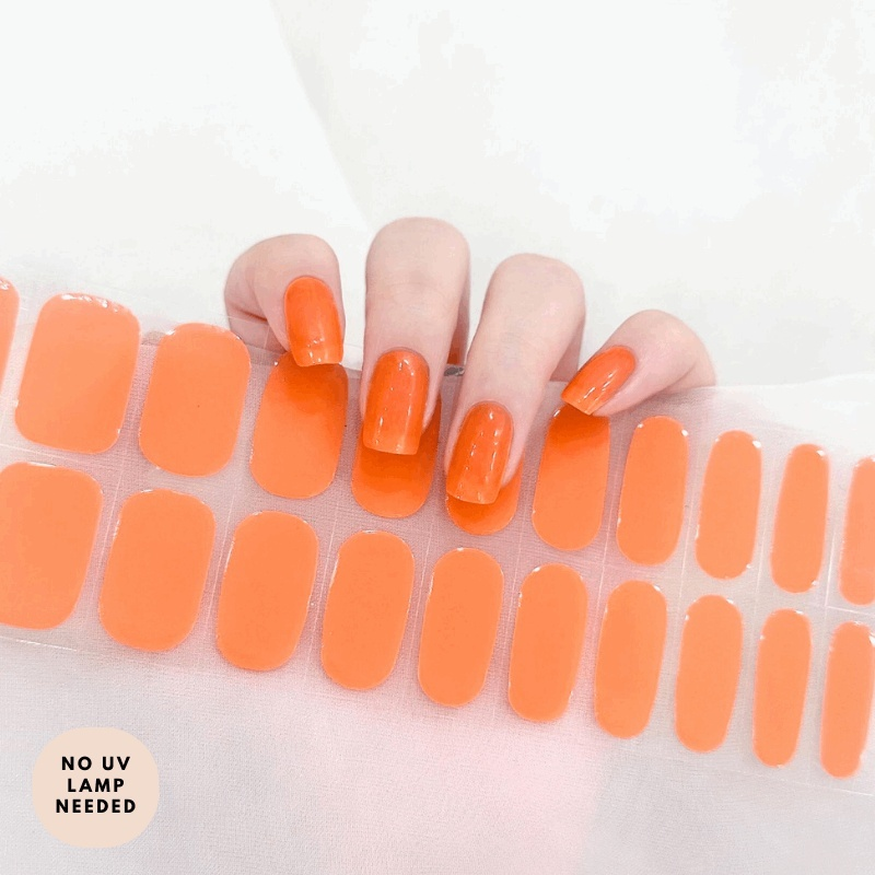 Mango Tango-Gel Nail Strips-Outlined