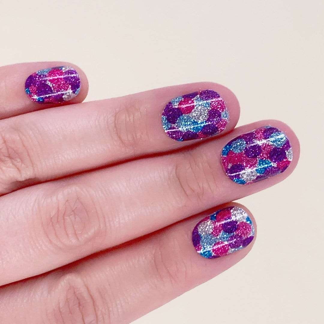 Manhattan Lights-Adult Nail Wraps-Outlined