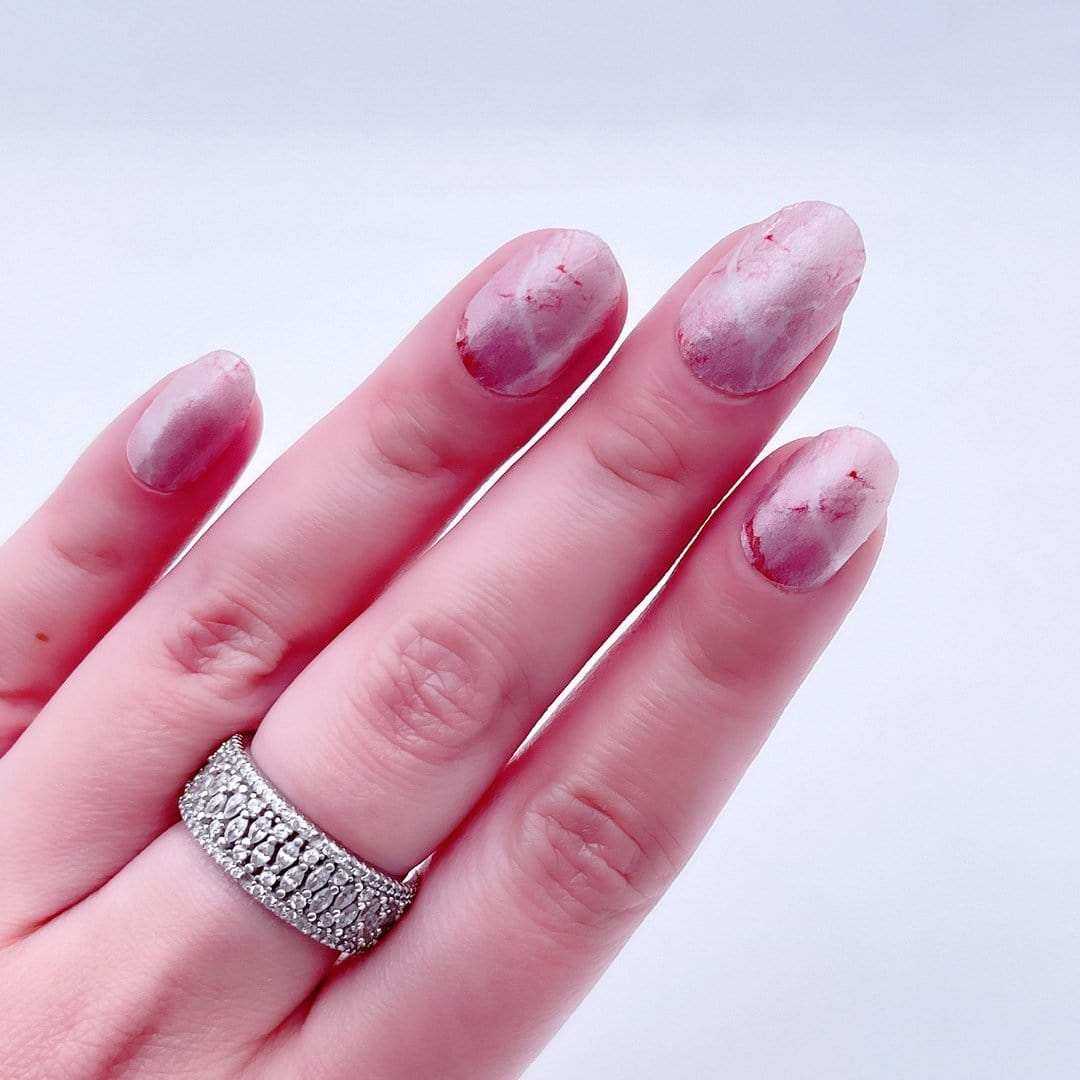 Marble Me-Adult Nail Wraps-Outlined