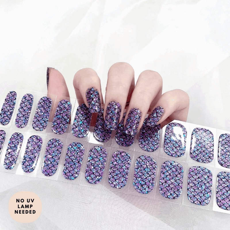 Mermaid Tales-Gel Nail Strips-Outlined