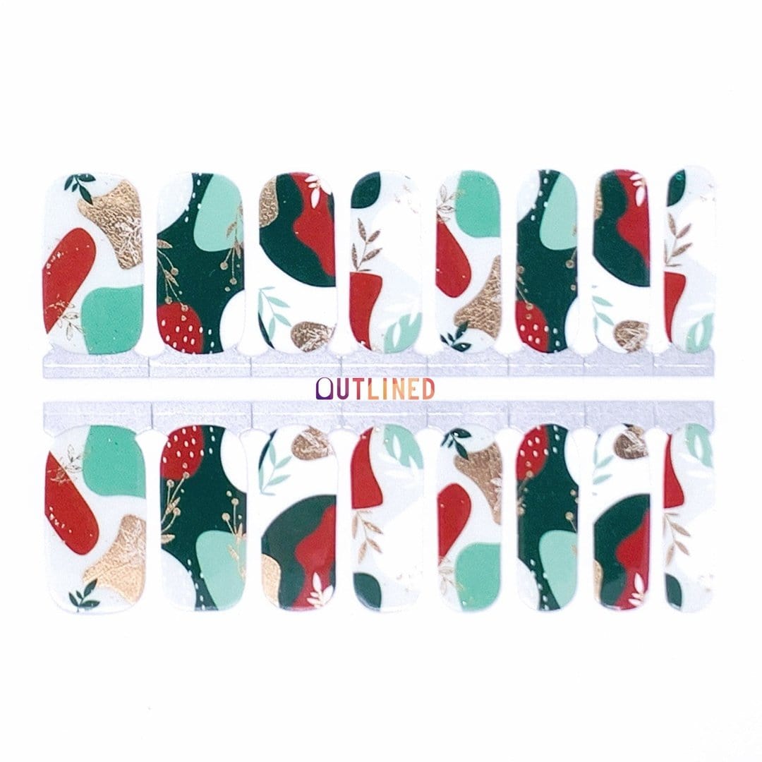 Midnight Stroll-Adult Nail Wraps-Outlined
