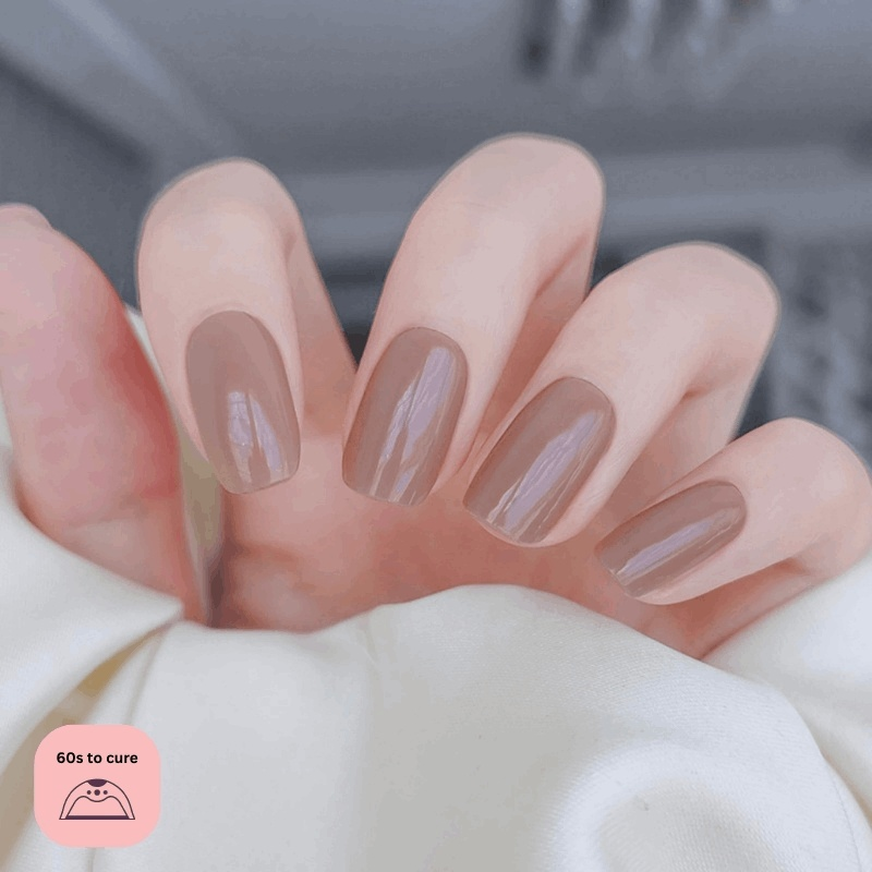 Mocha Mingle-Semi Cured Gel Strips-Outlined