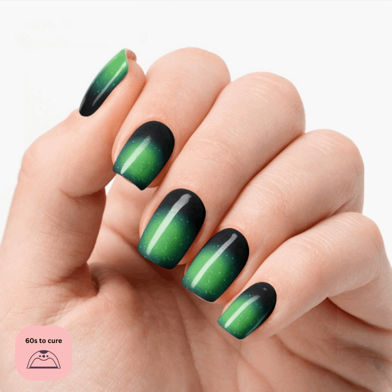 Neon Nature-Semi Cured Gel Strips-Outlined