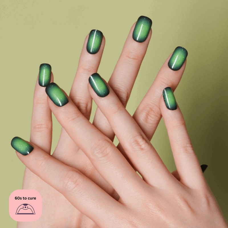 Neon Nature-Semi Cured Gel Strips-Outlined
