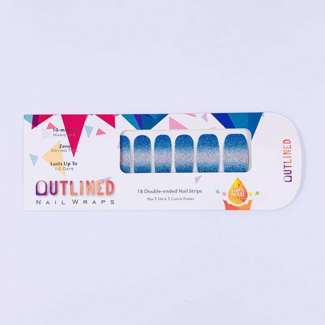 Ocean Breeze-Adult Nail Wraps-Outlined