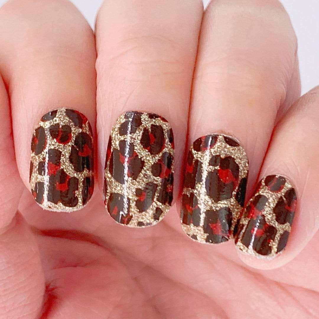 On The Prowl-Adult Nail Wraps-Outlined