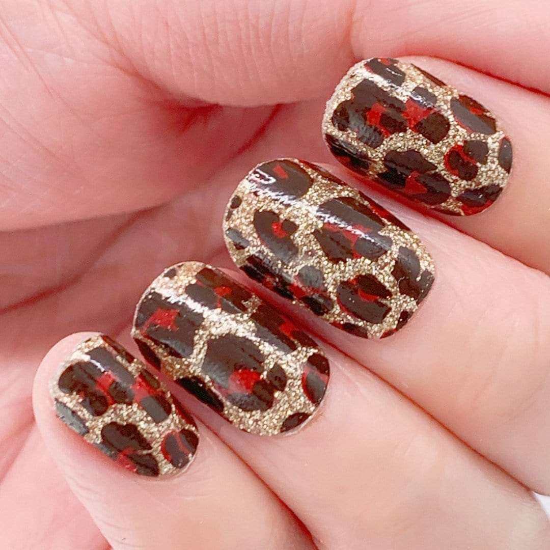On The Prowl-Adult Nail Wraps-Outlined