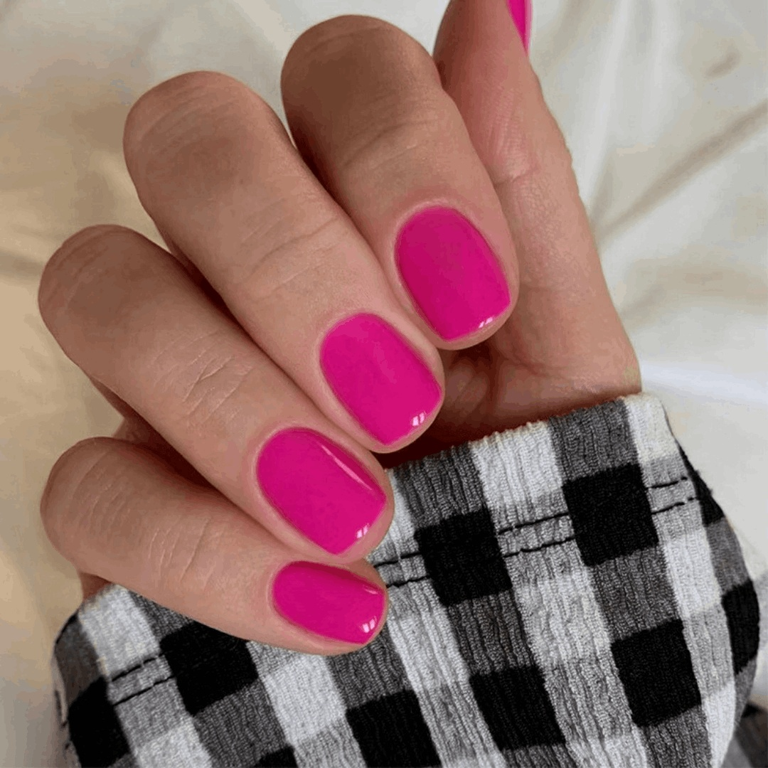 Pink Crush-Press on Manicure-Outlined