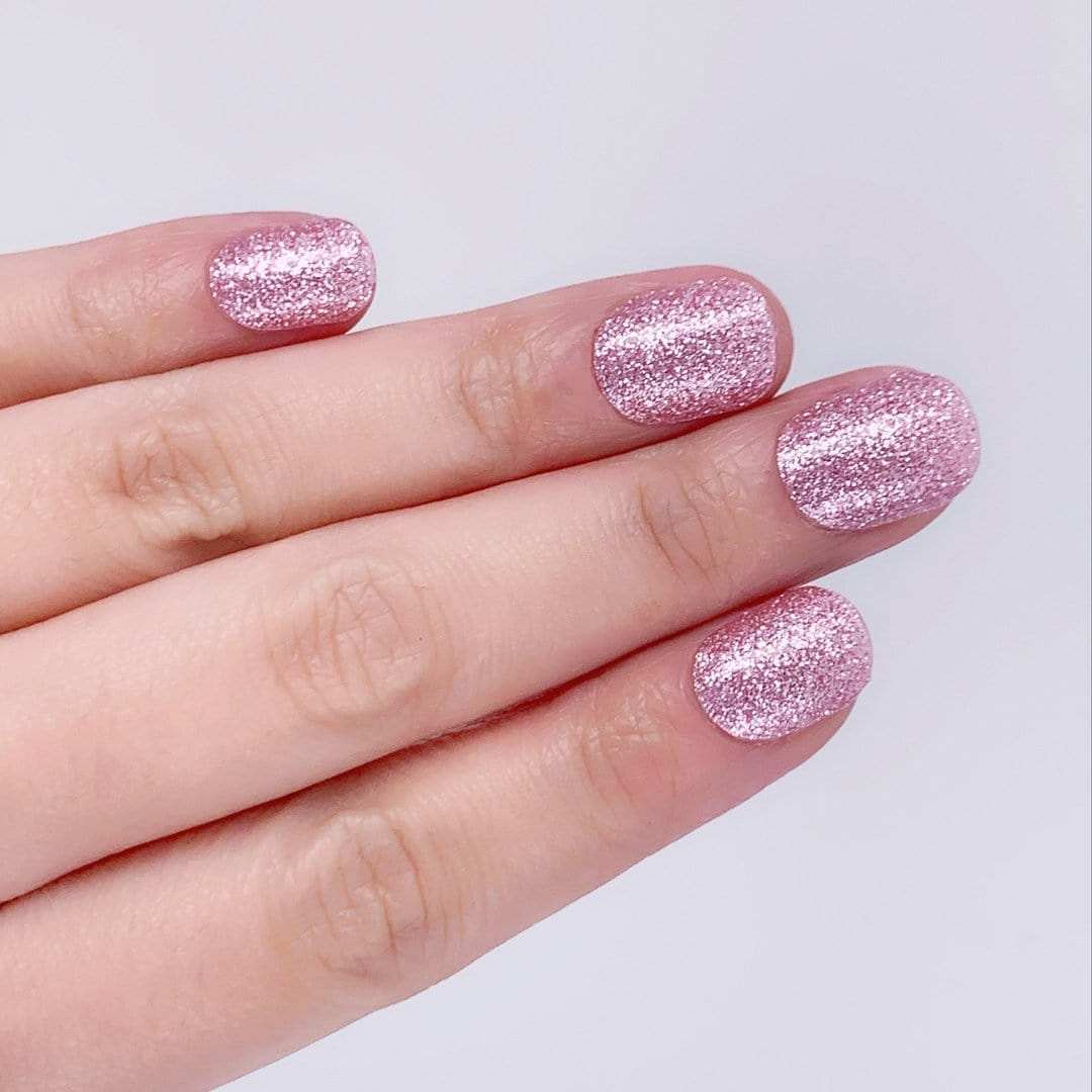 Pom Pom Pink-Adult Nail Wraps-Outlined